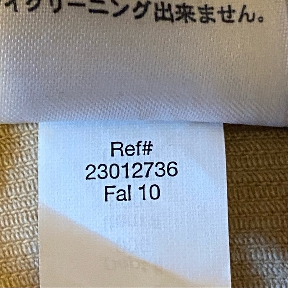 Eddie Bauer Tan Button Up Corduroy Jacket #23012736 Size Medium - Picture 10 of 10